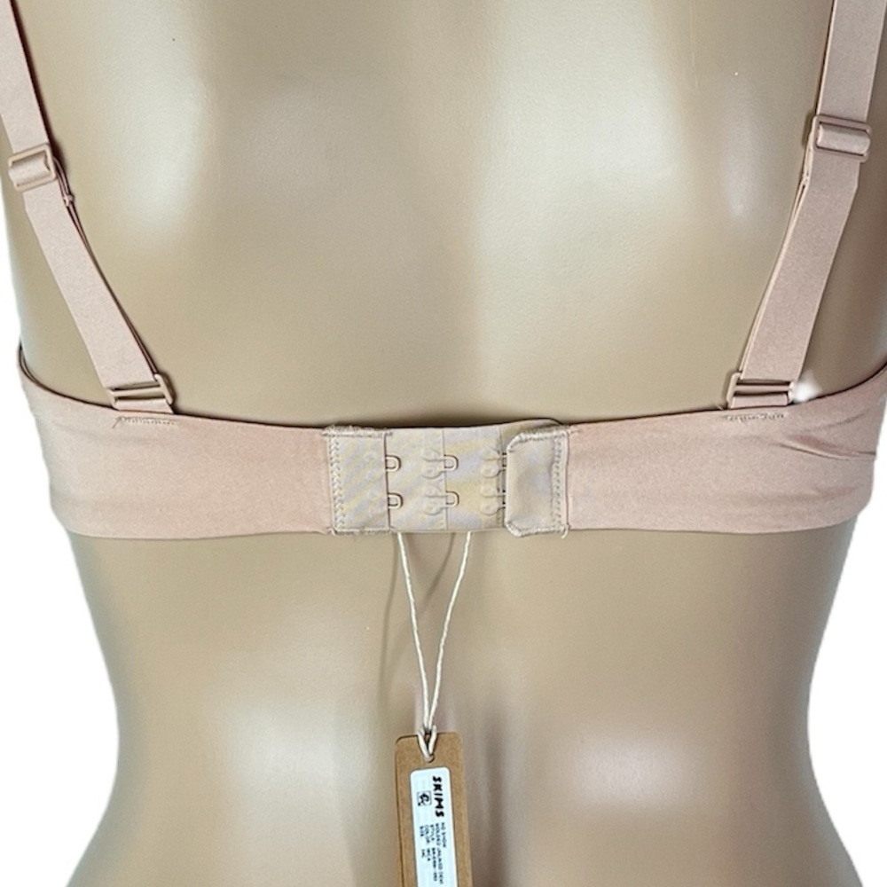 New Skims No Show Unlined Sheer Underwire Demi Bra - Picture 6 of 10
